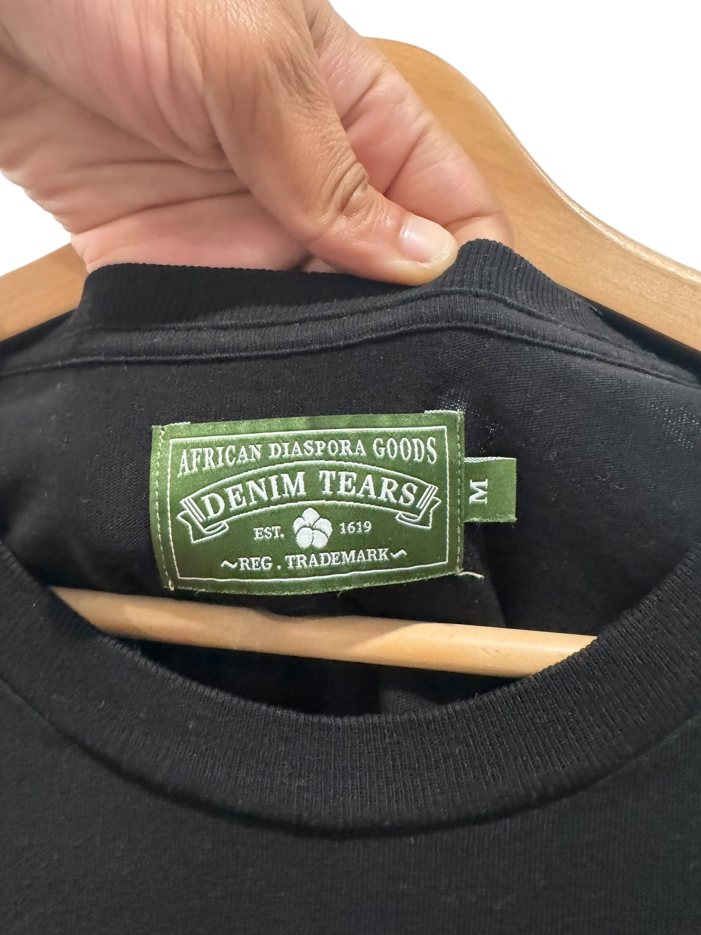Denim Tears Queen Of Sheba Tee Black