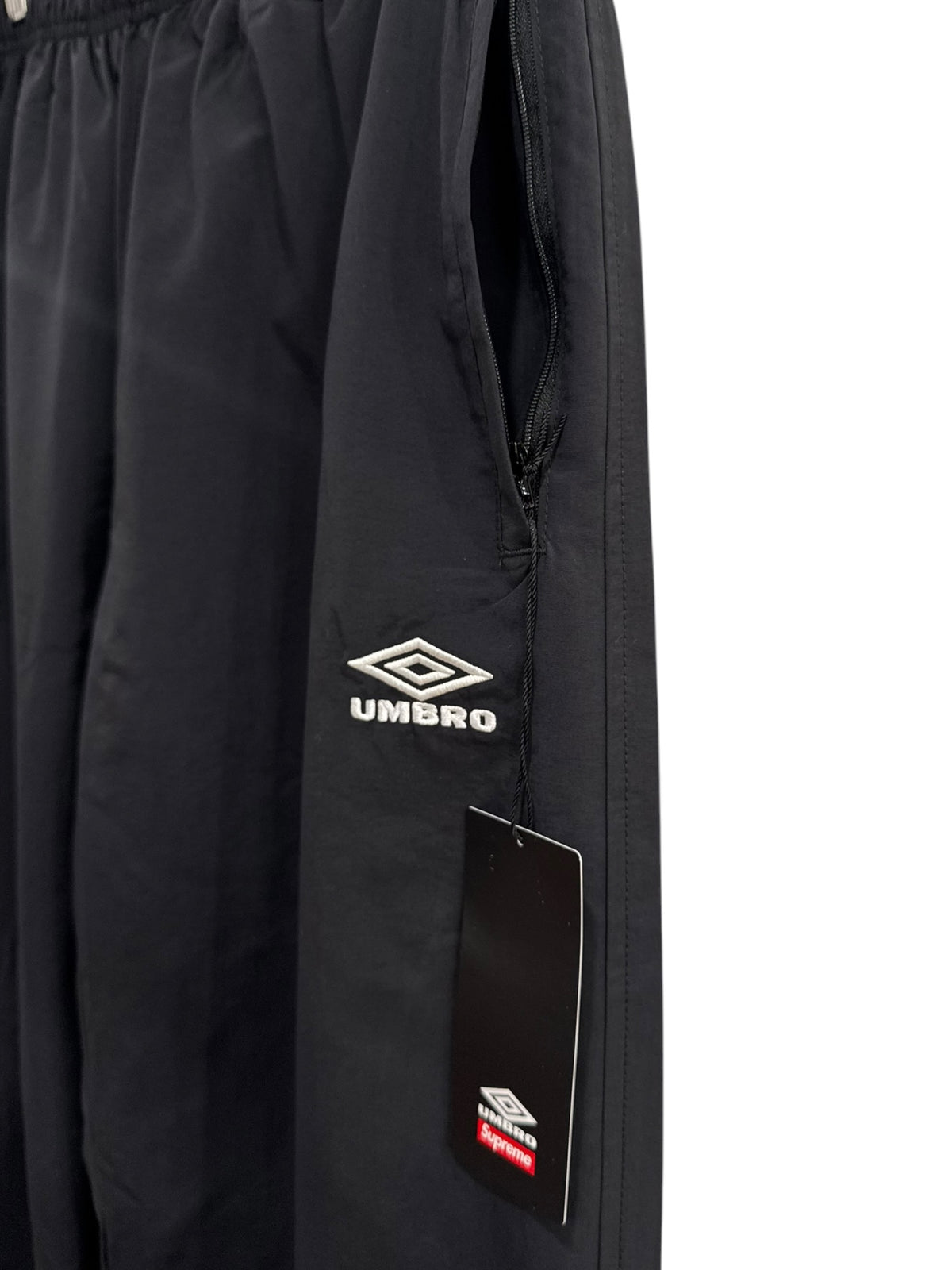 Supreme Umbro Rhinestone Track Pants Black