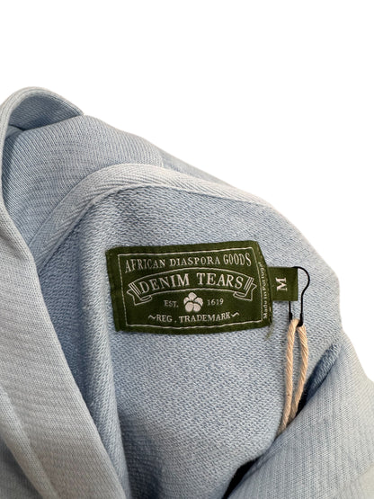 Denim Tears Paris Exclusive Cotton Wreath Hoodie Sky Blue