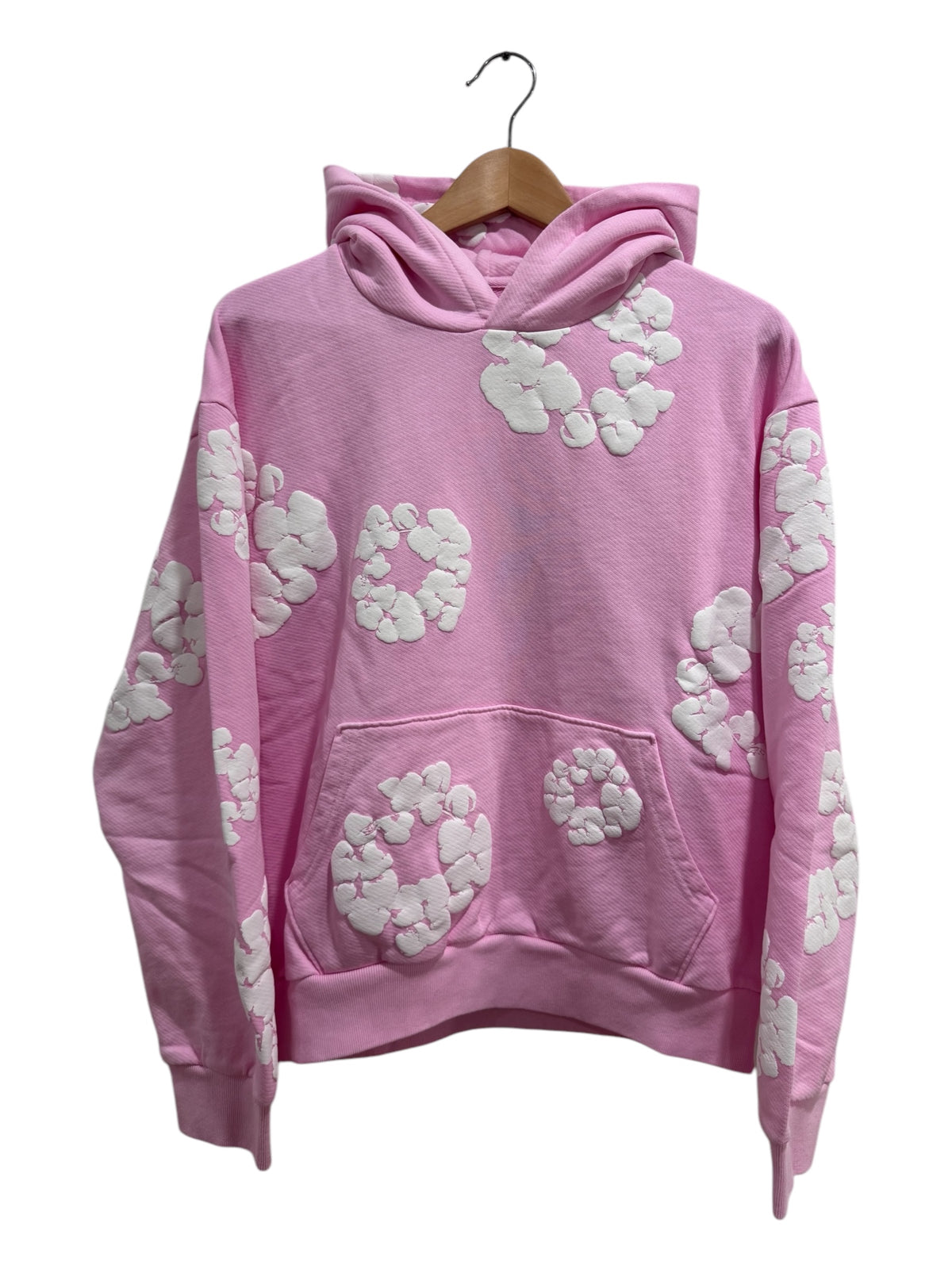 Denim Tears Cotton Wreath Hoodie Pink