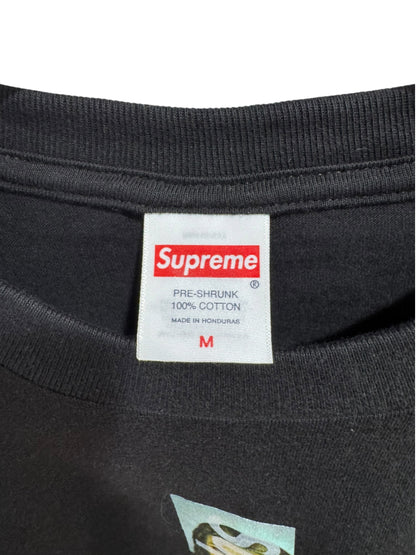 Supreme Prayer Card Box Logo Tee Black