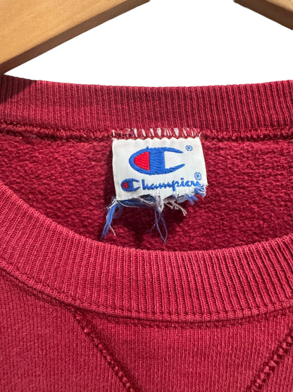 Denim Tears x Cactus Plant Flea Market Pan African Smiley Crewneck Dark Red