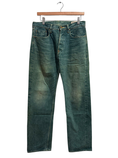 Kapital Dyed Denim Jeans Green