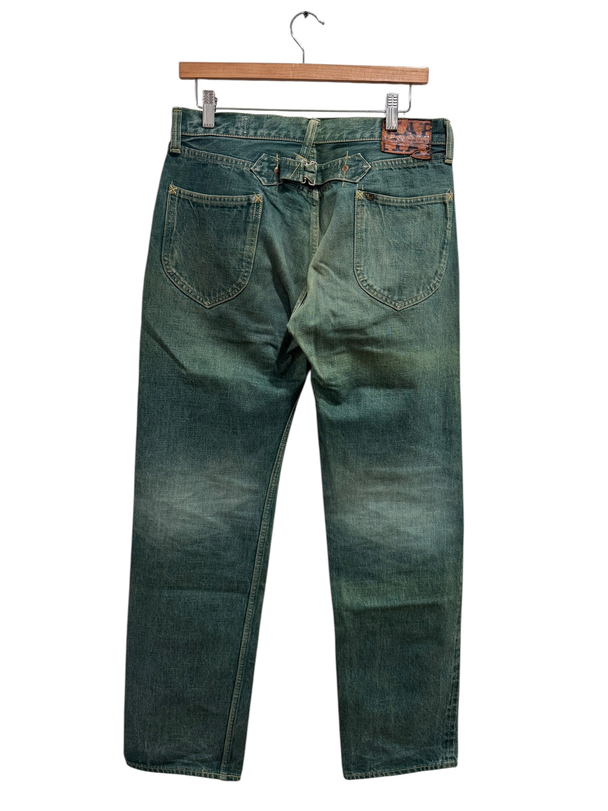 Kapital Dyed Denim Jeans Green