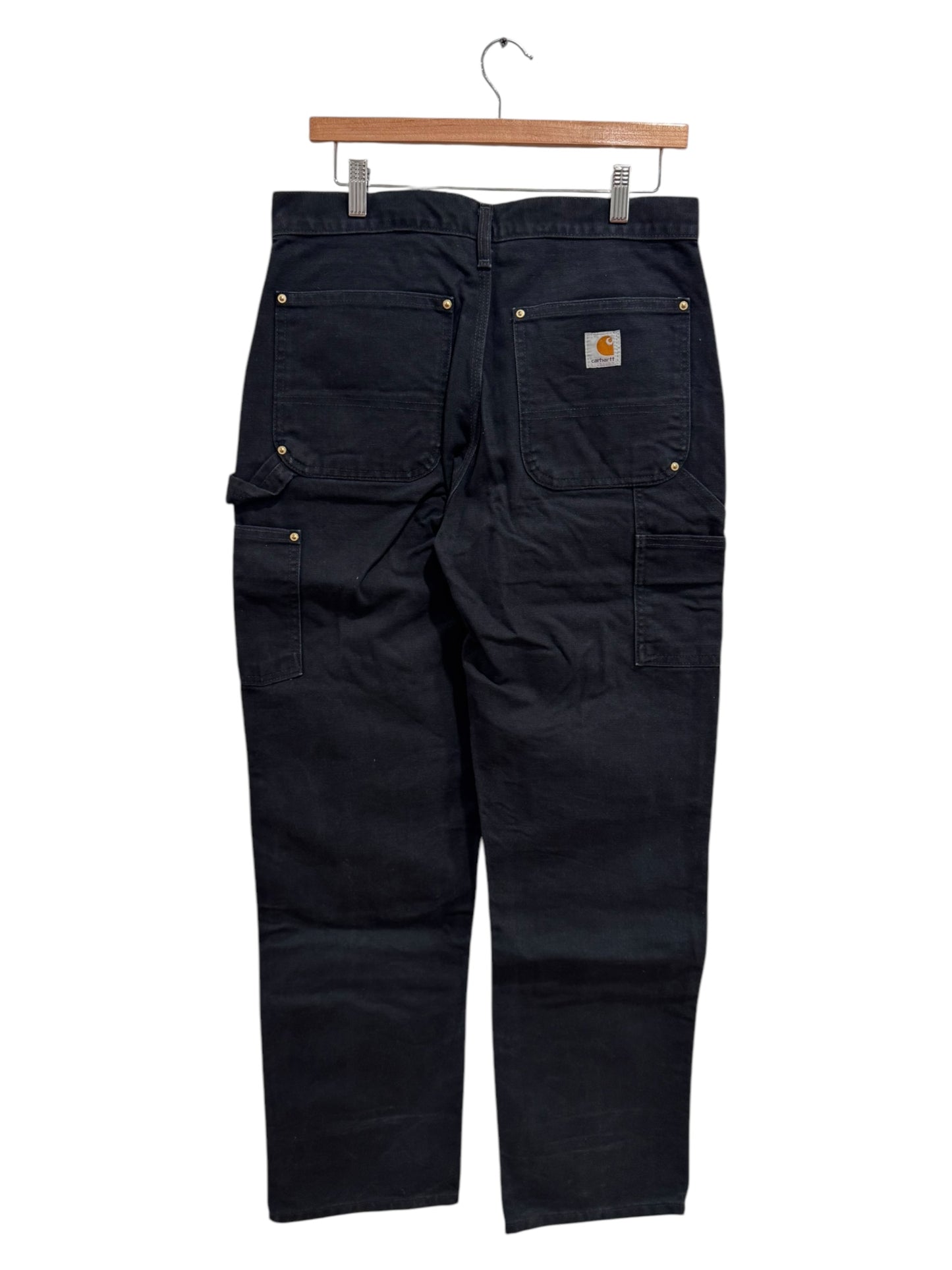 Carhartt Double Knee Work Pants Black