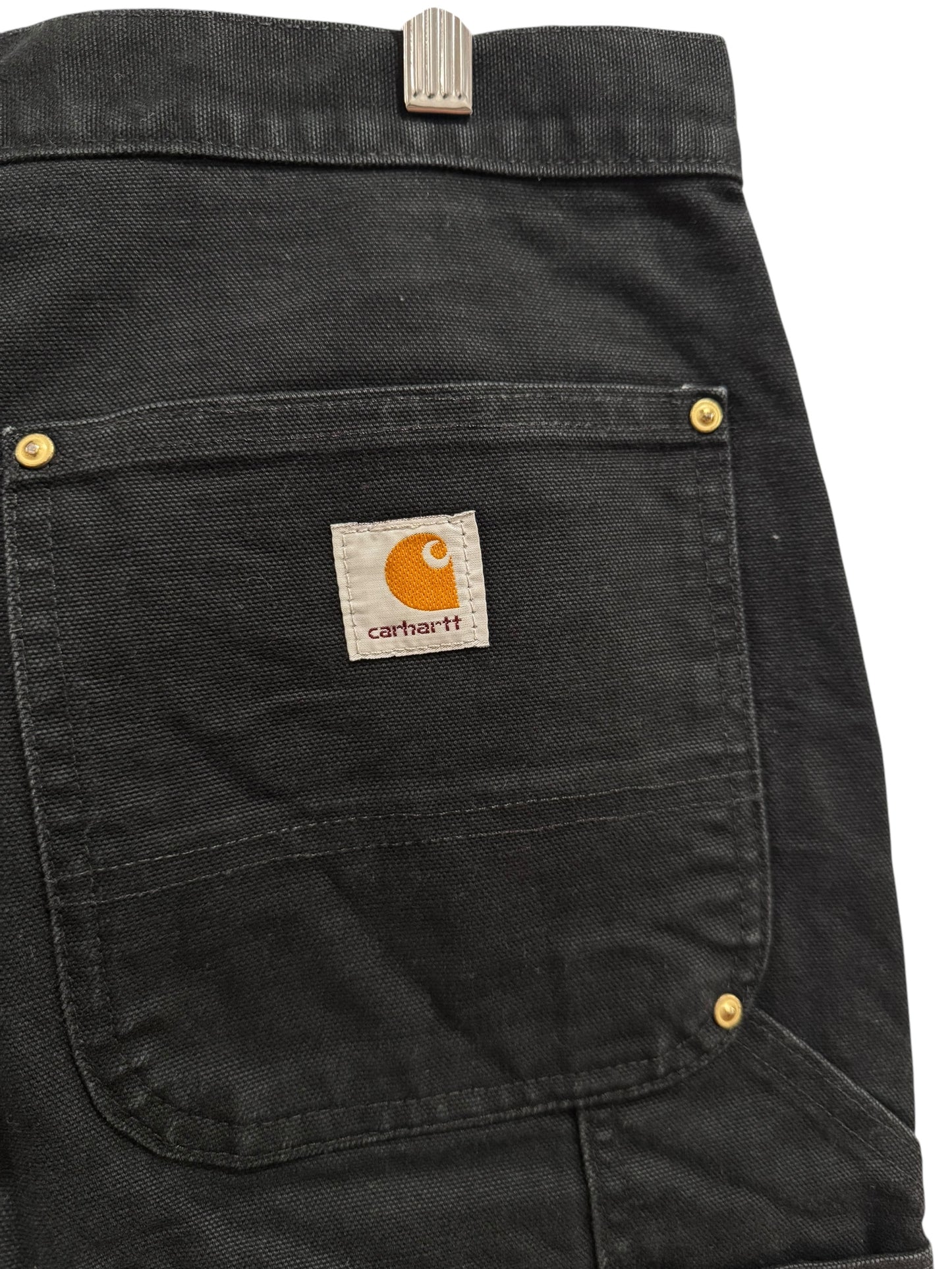 Carhartt Double Knee Work Pants Black