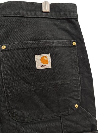 Carhartt Double Knee Work Pants Black