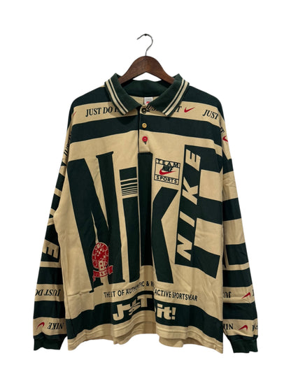 Nike x Cactus Plant Flea Market Long Sleeve Polo Natural