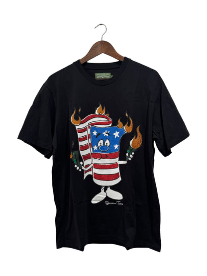 Denim Tears Firecracker Tee Black