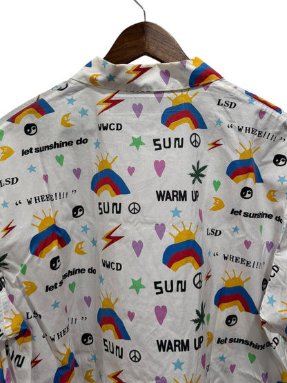 Cactus Plant Flea Market Crop Aloha LSD Shirt White