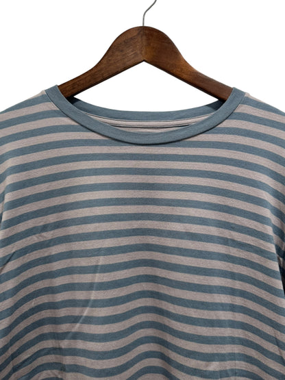 Needles Stripe Tee Blue Grey