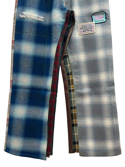 Better with Age x Pendleton Mixed Media Jeans Plaid