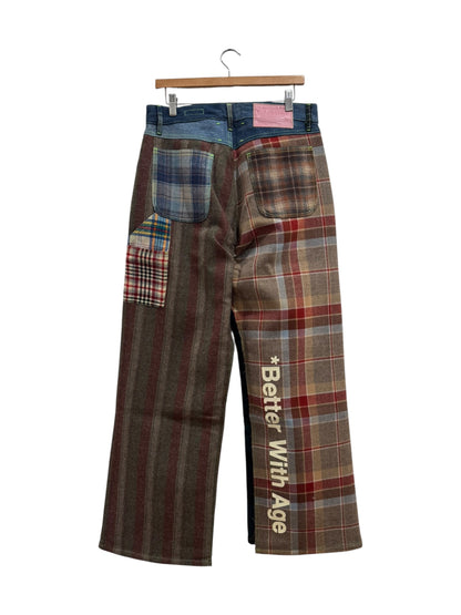 Better with Age x Pendleton Mixed Media Jeans Plaid