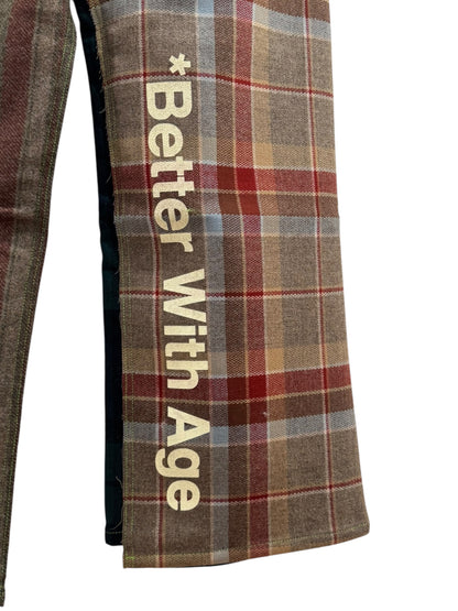 Better with Age x Pendleton Mixed Media Jeans Plaid