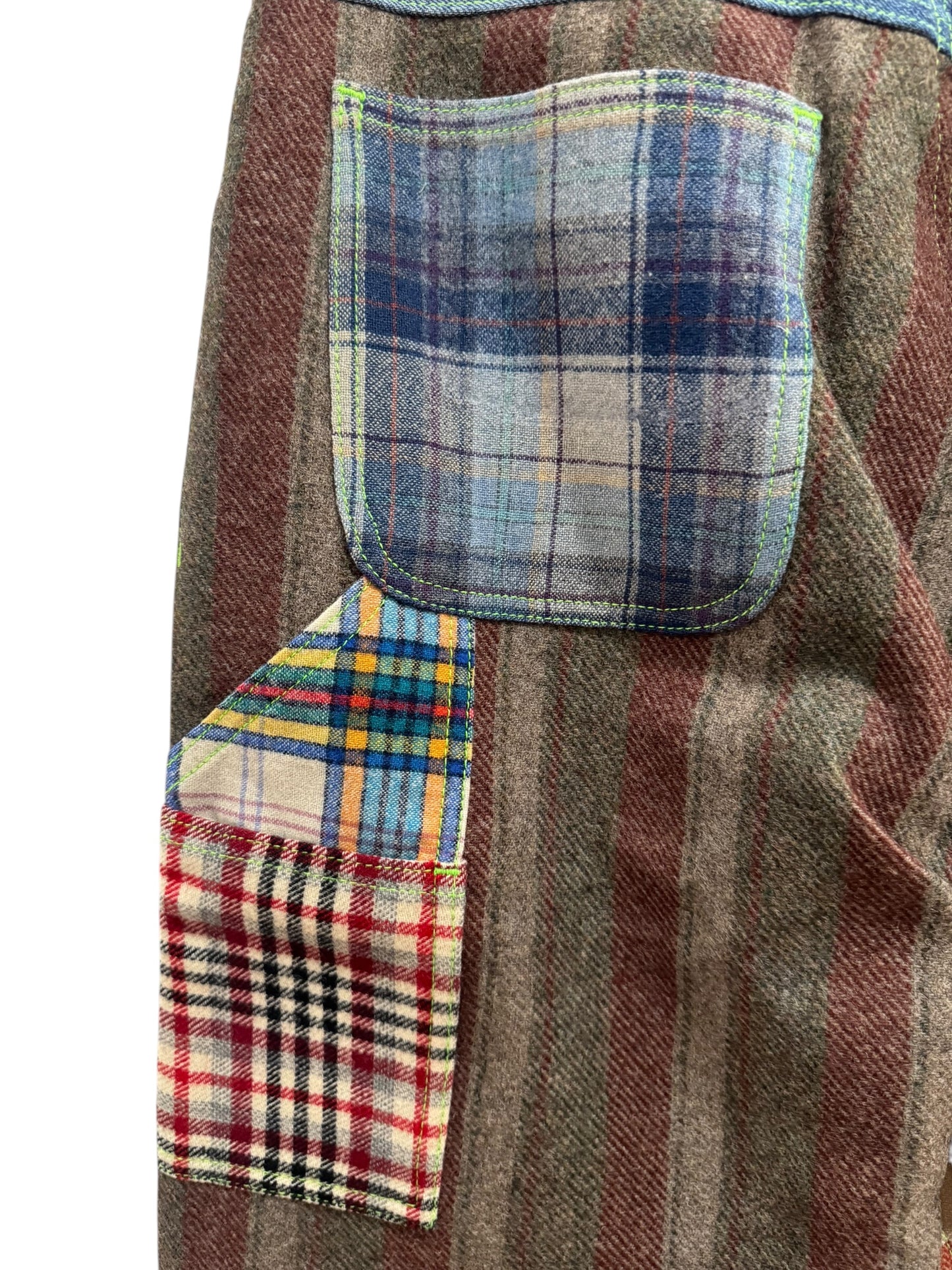 Better with Age x Pendleton Mixed Media Jeans Plaid