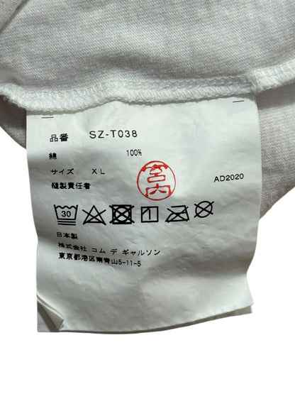 Cactus Plant Flea Market x CDG Smiley Face Be Kind Tee White