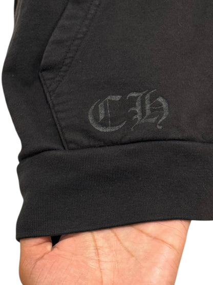 Chrome Hearts Made In Hollywood Plus Cross Hoodie Black Red
