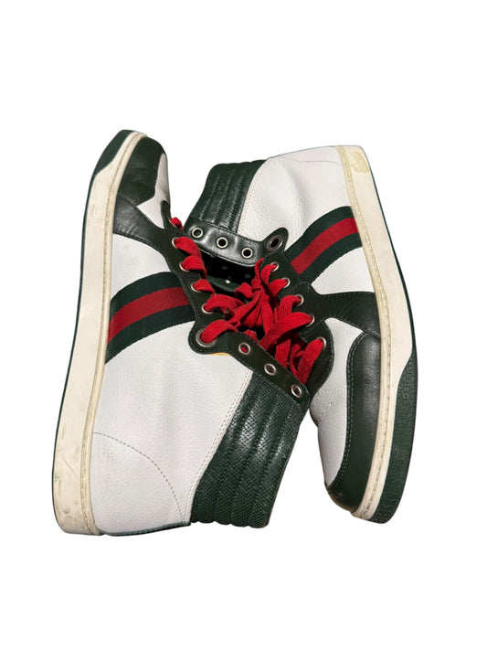 Gucci Signature High Green White