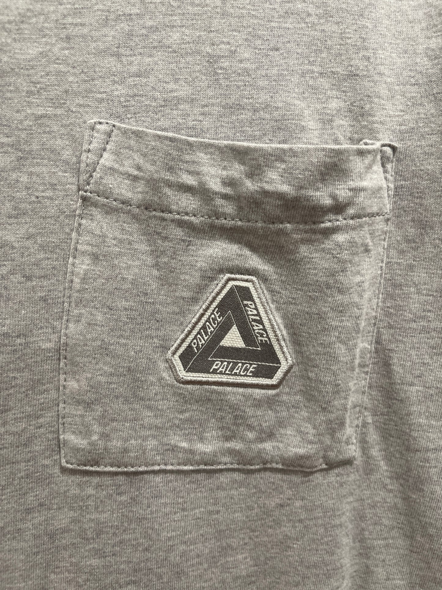 Palace Sofar Pocket Tee Grey