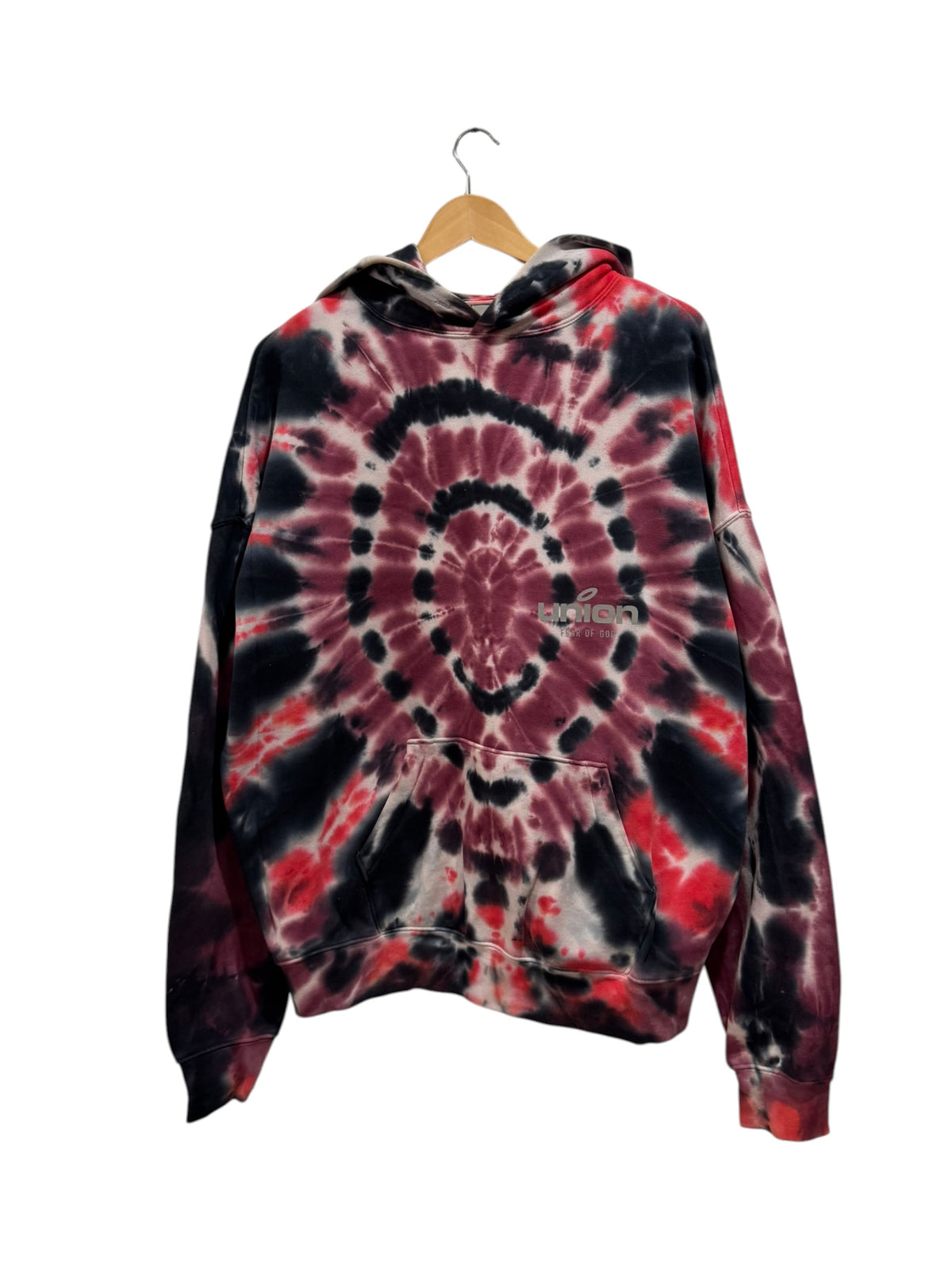 Fear of God Essentials x Union LA 30th Year Hoodie Vintage Tie Dye