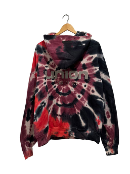 Fear of God Essentials x Union LA 30th Year Hoodie Vintage Tie Dye