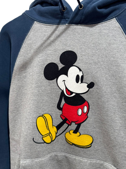 AFB x Disney Mickey Mouse Hoodie Grey Navy
